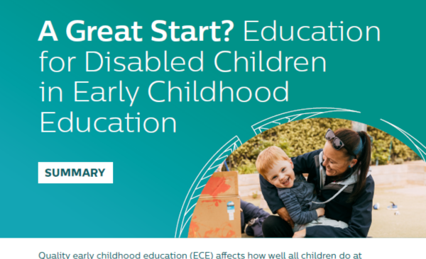 A Great Start Summary